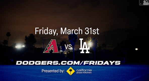 Dodgers Friday Night Lights Drone Show