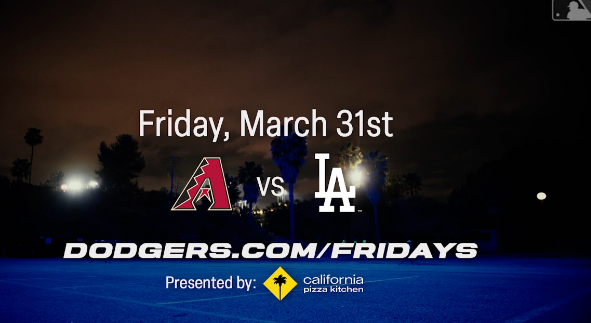 Dodgers Friday Night Lights Drone Show