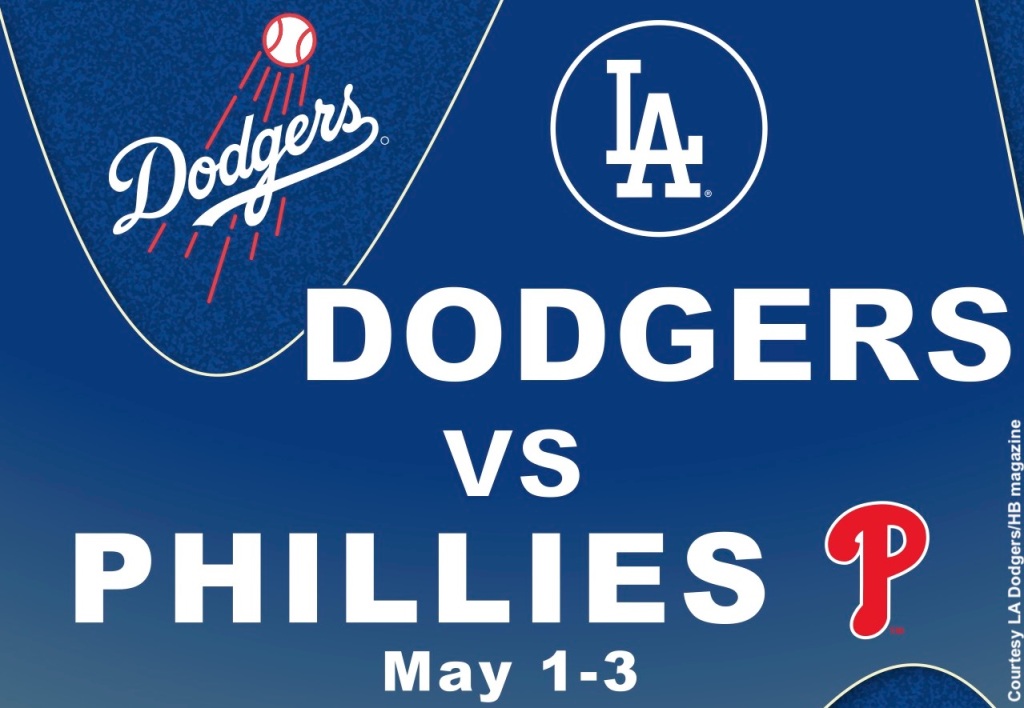 Los Angeles Dodgers vs Philadelphia Phillies May 2023