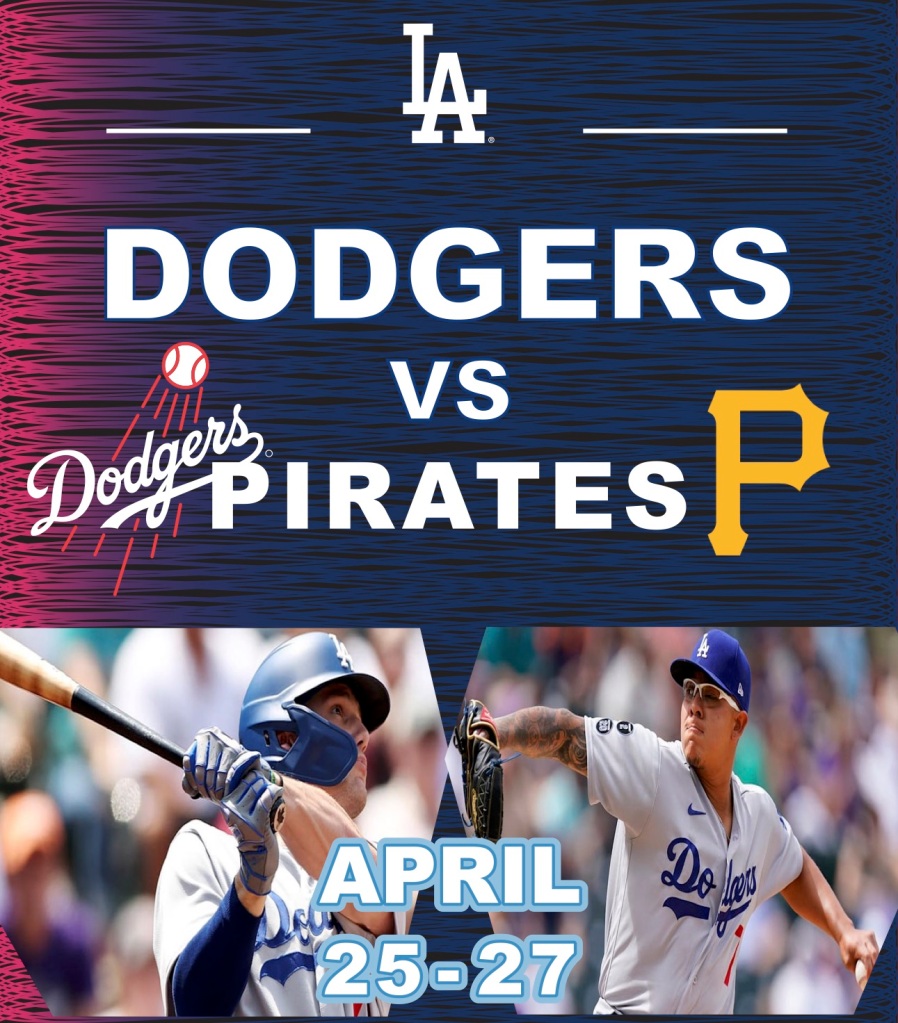 Dodgers vs Pirates April 2023