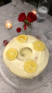 Easy Lemon Bundt Cake From a  Cake Mix with Mascarpone Icing