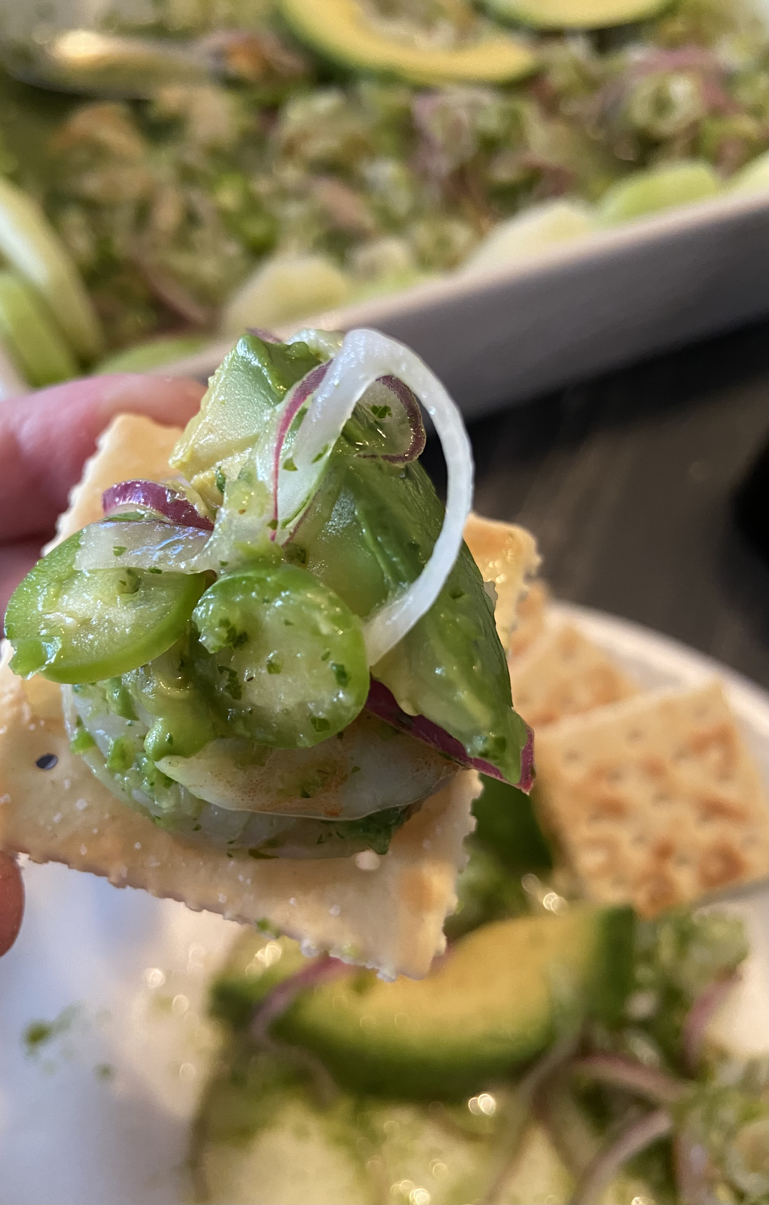 Shrimp Aguachile Verde