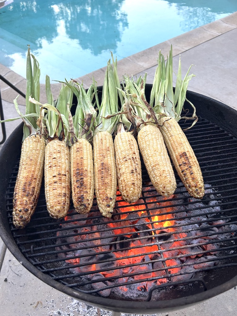Grilled Mexican Street Corn