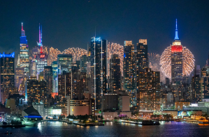 A view of New York City’s 46th annual Macy’s 4th of July fireworks on July 04, 2022 in New York City. Noam Galai/Getty Images
