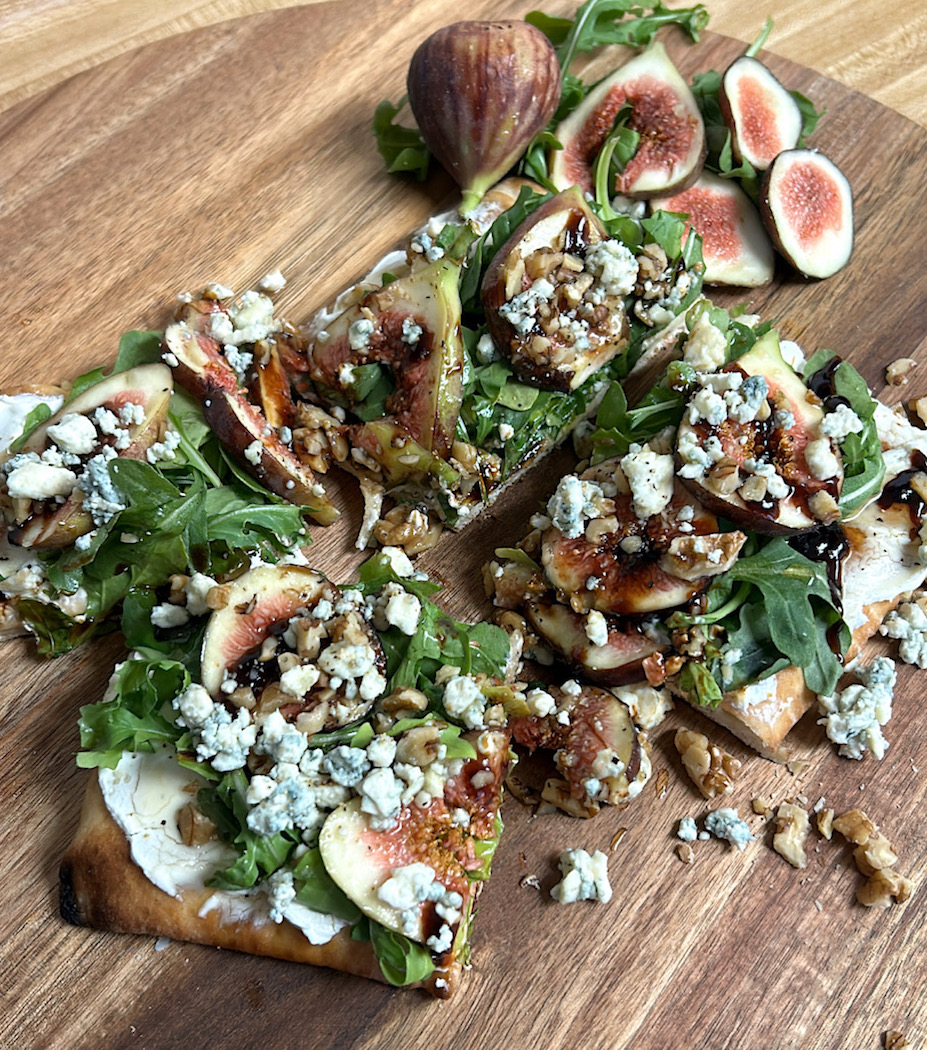 Fig & Arugula Flatbread Pizza