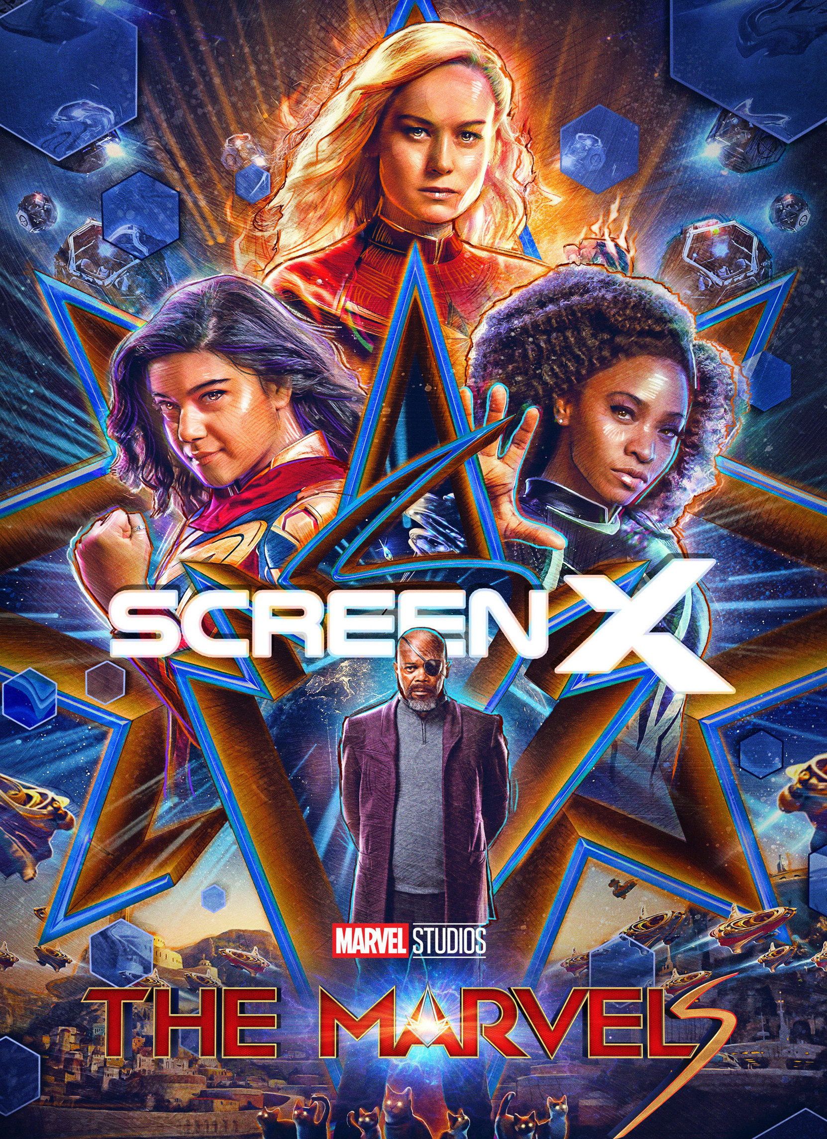 THE MARVELS, Marvel Studios’ latest film, an Immersive Cinematic Experience