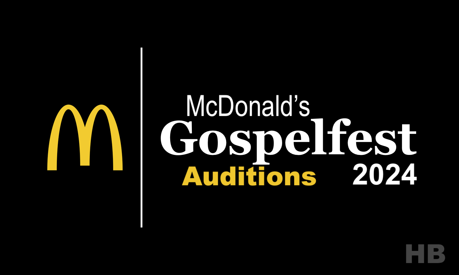 McDonald’s Gospelfest 2024 Auditions