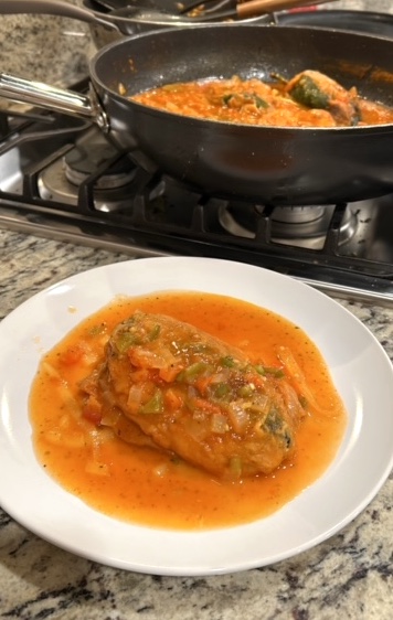 Chile Rellenos Stuffed with Chorizo and Cheese