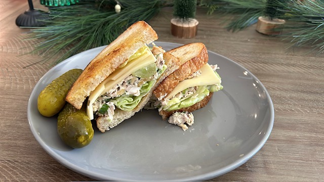 Easy Leftover Rotisserie Chicken Salad with Poppy Seed Dressing