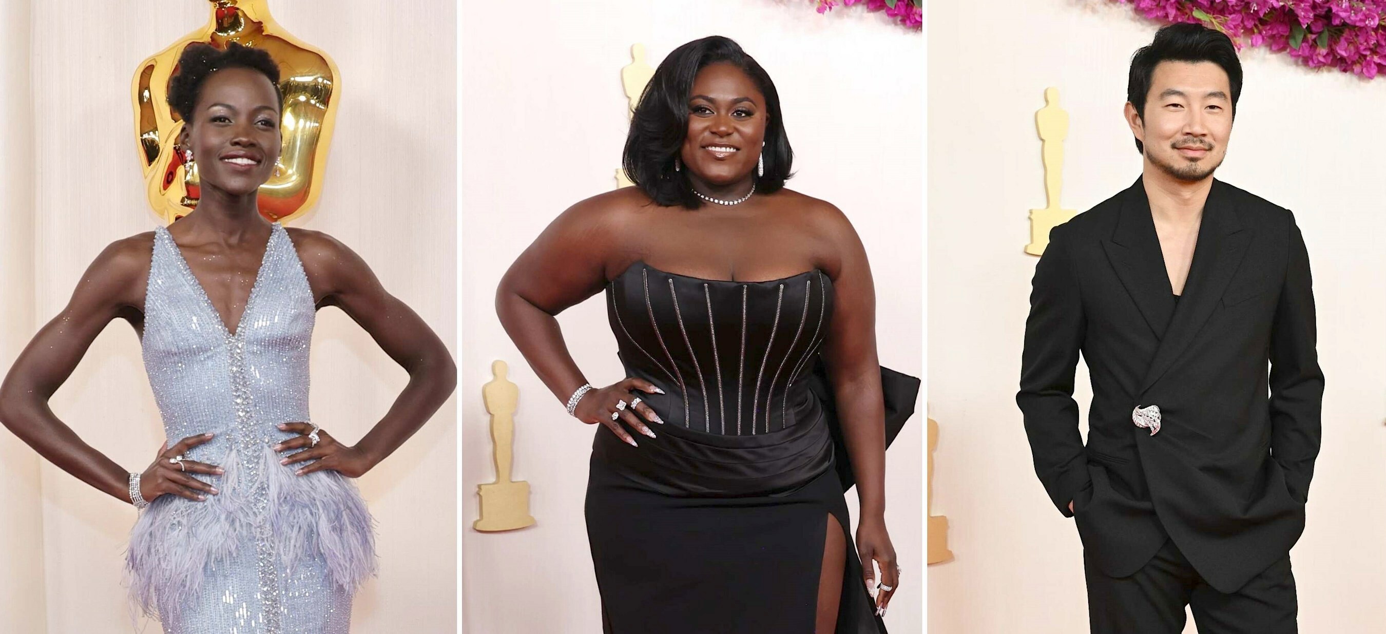 Hollywood Glamour: Lupita Nyong’o, Danielle Brooks, and Simu Liu Sparkle in De Beers at the 2024 Academy Awards