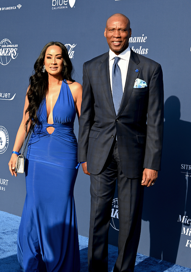 Byron-and-CeCe-Scott attend The Los Angeles Dodgers Foundation's 2024 Blue Diamond Gala