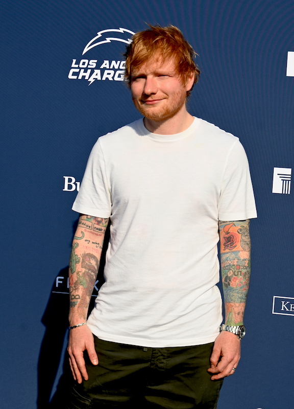 Guest performer, Ed-Sheeran at The Los Angeles Dodgers Foundation's 2024 Blue Diamond Gala