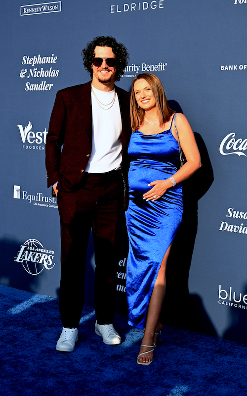 James-and-Dasha-Outman attend The Los Angeles Dodgers Foundation's 2024 Blue Diamond Gala
