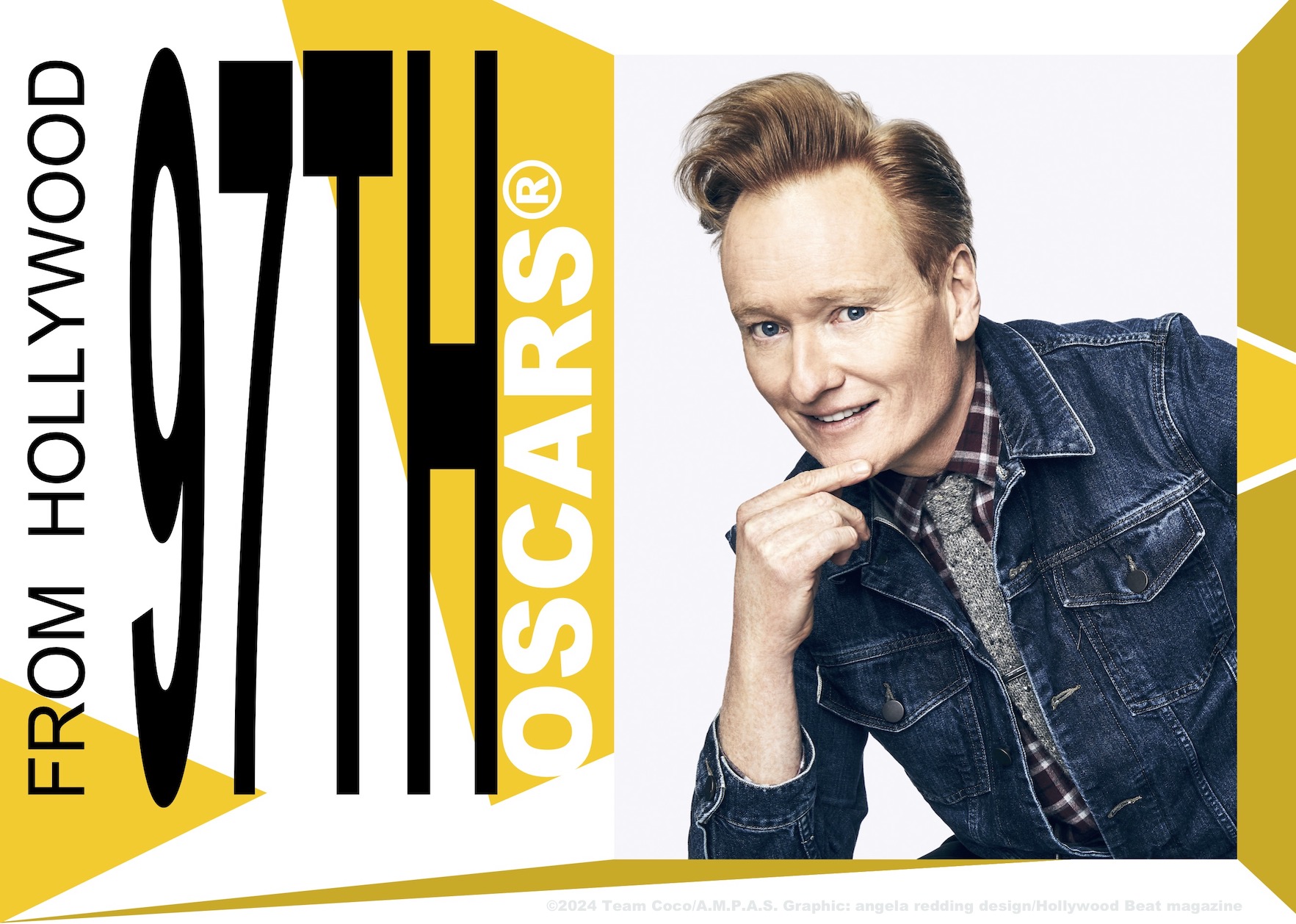Conan O’Brien to Host 97th Oscars Live on ABC