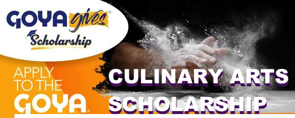 $20,000 Goya Culinary Arts Scholarship Details