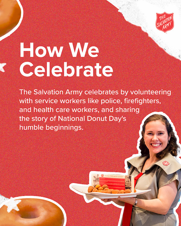 Buddy Valastro Celebrates National Donut Day with Salvation Army