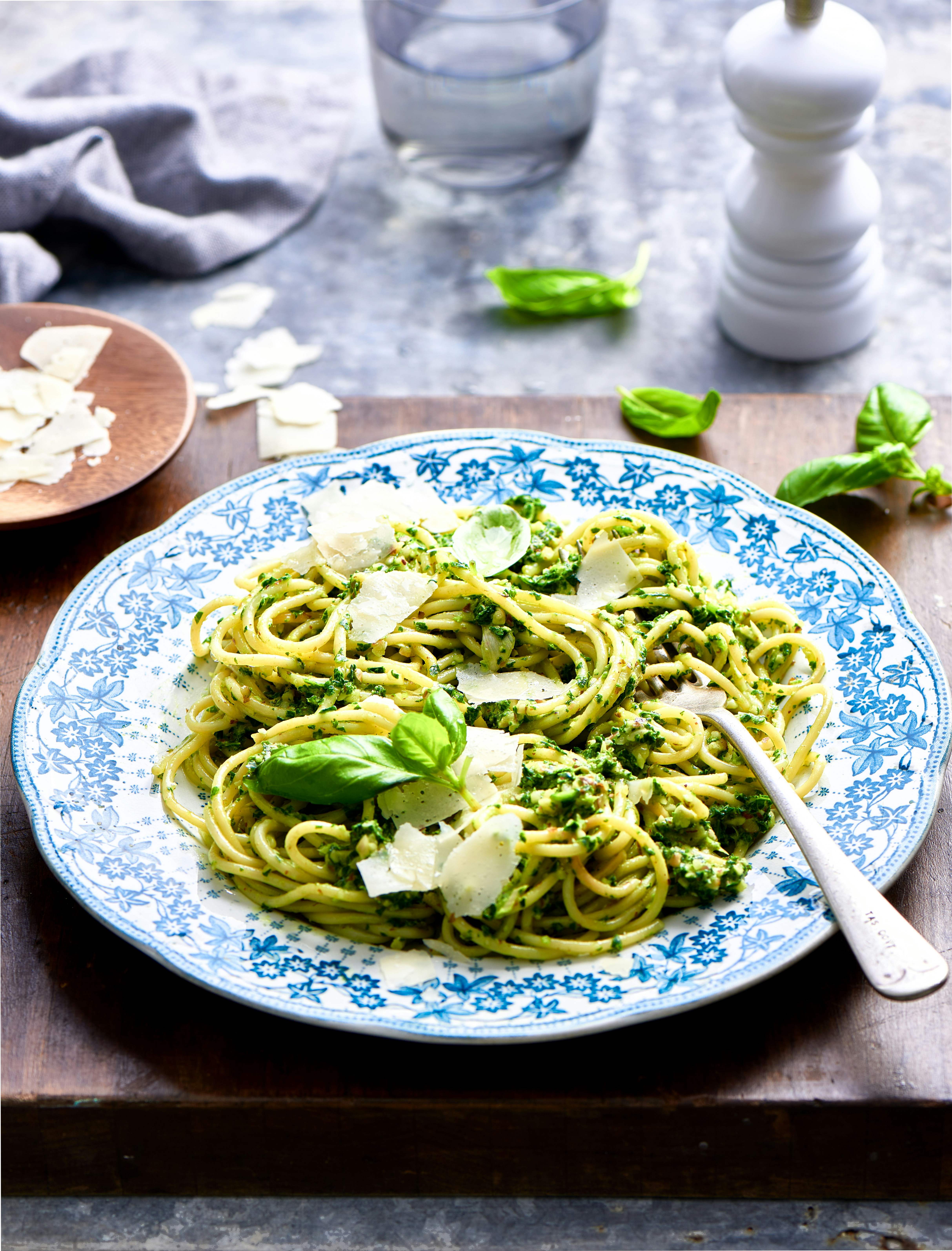🌿Easy Spinach Pesto Pasta