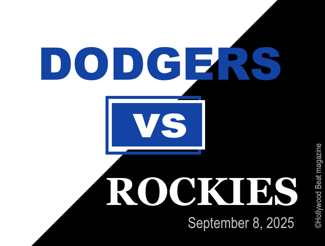 Hollywood Beat magazine Dodgers-Rockies-Header